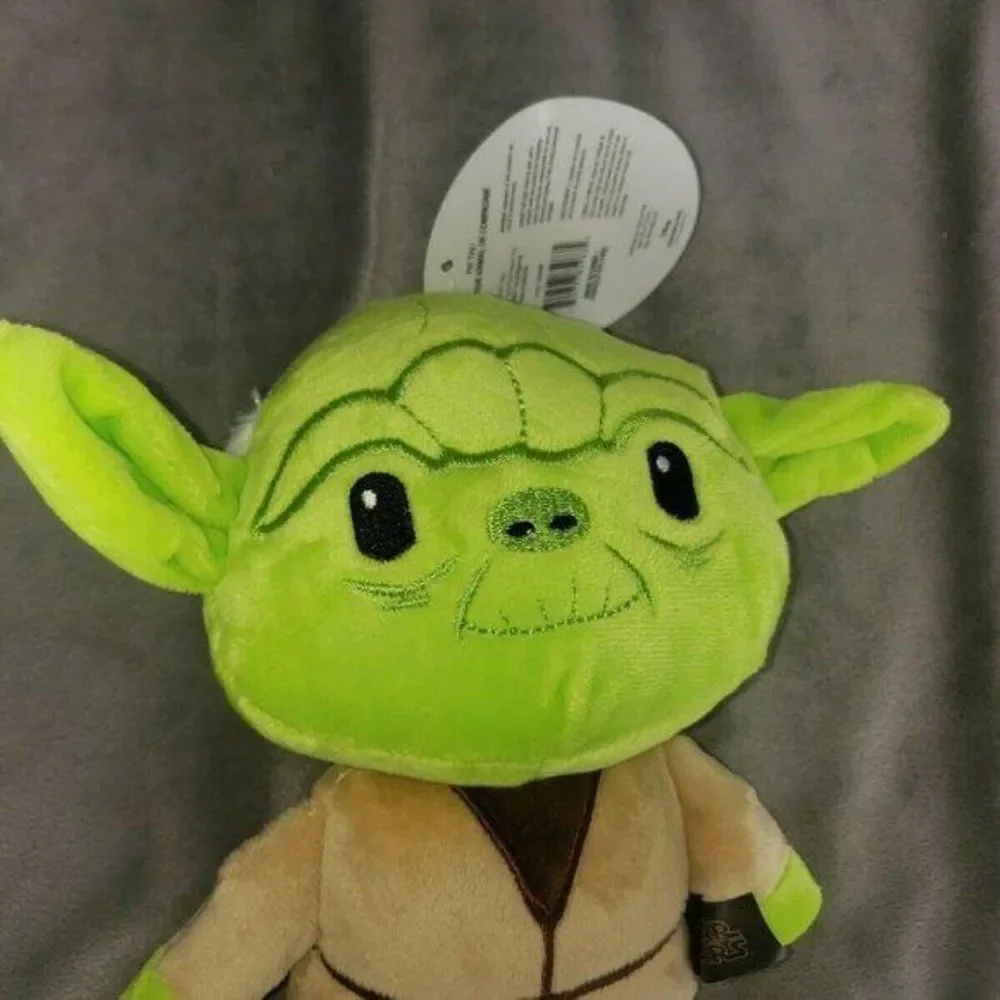Fetch for Pets Yoda Plush Figure Squeaker Dog Toy,‎